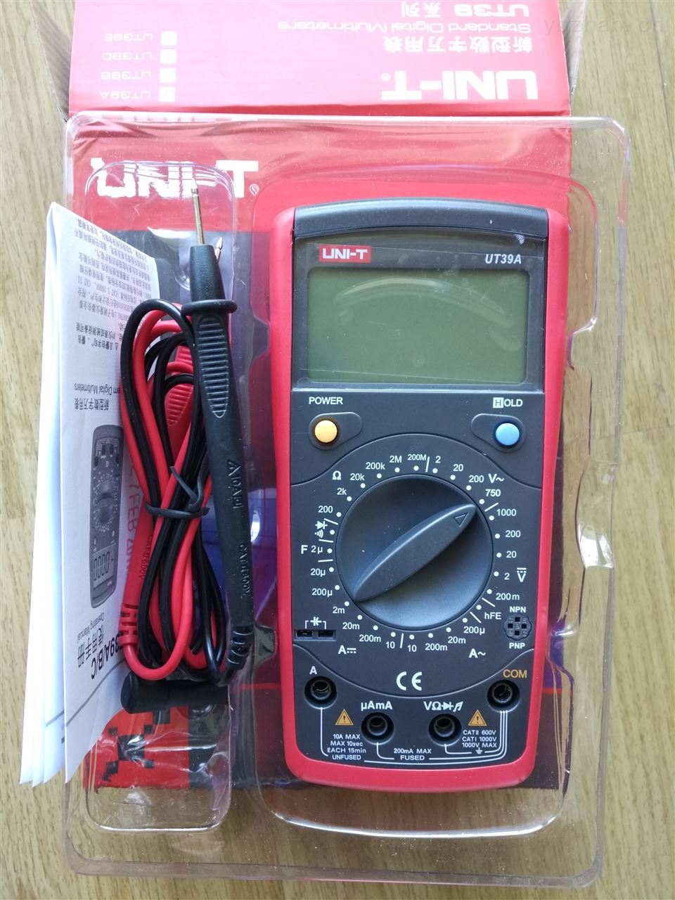 UT39A+數字萬用表_防雷檢測專用儀器